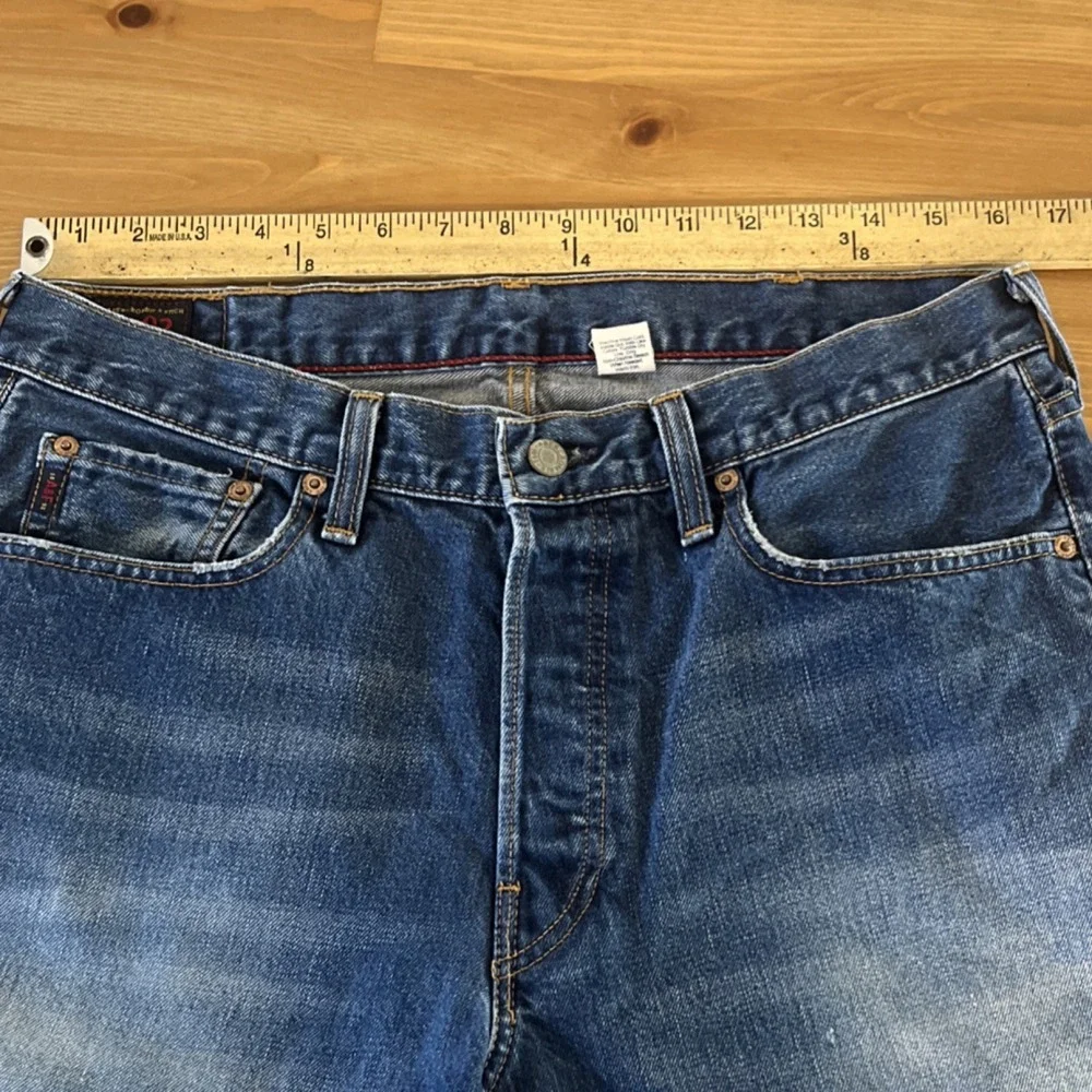 Vintage Abercrombie & Fitch jeans Men's 32X29 blue Straight leg Made In USA